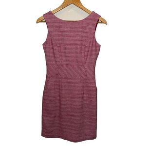 Banana Republic Pink Sheath Dress Size 4 Petite